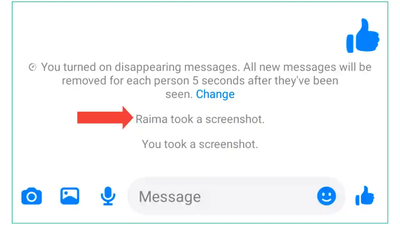 মেসেঞ্জারে কেউ স্ক্রিনশট দিলে কিভাবে বুঝবেন