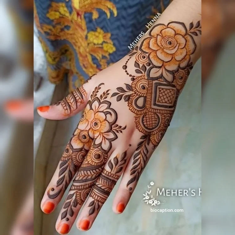 মেহেদী ডিজাইন ছবি - মেহেদী ডিজাইন ২০২৪ পিক, মেহেদীর ডিজাইন, সহজ মেহেদী ডিজাইন ছবি,নরমাল মেহেদী ডিজাইন,সুন্দর মেহেদী ডিজাইন